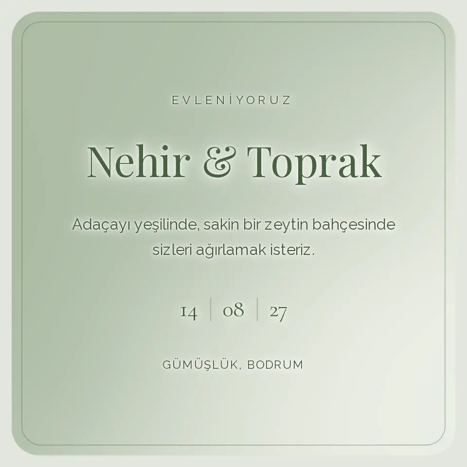 Adacayi Sedef Davetiye Web Sitesi