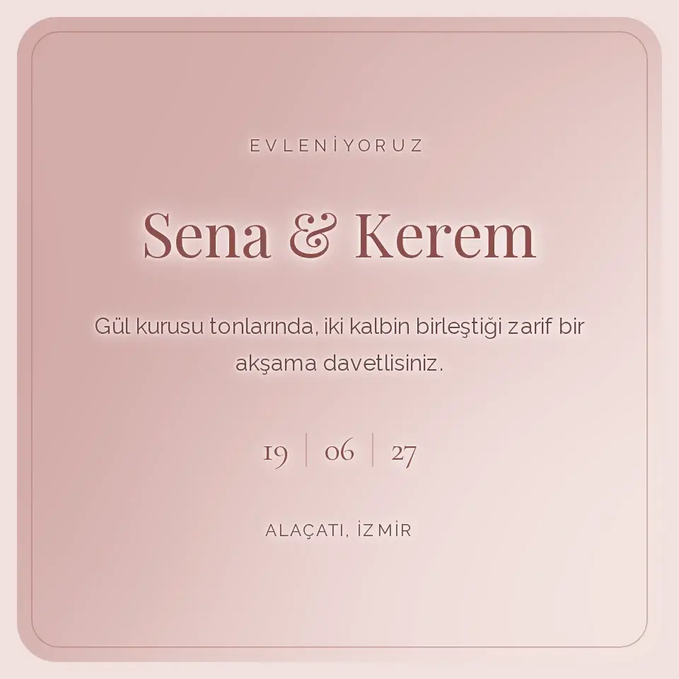 Gulkurusu Sedef Davetiye Web Sitesi — Sakin Hareket