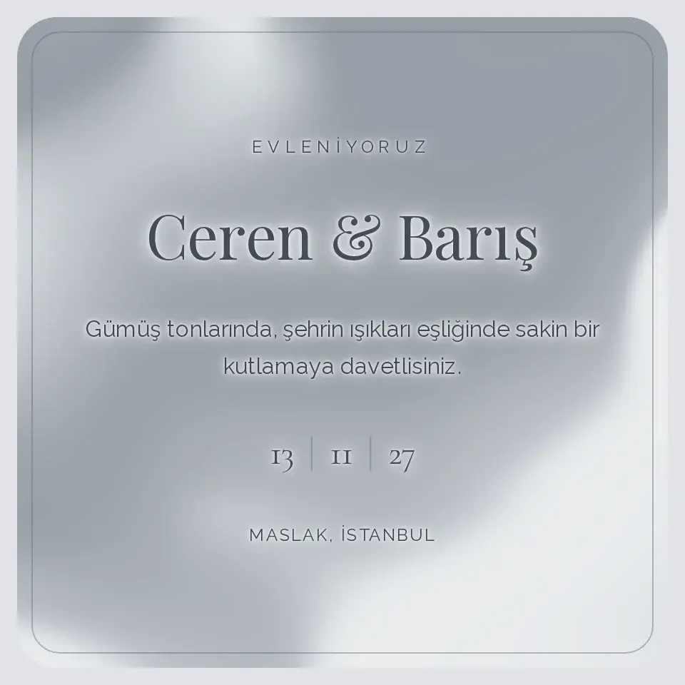 Gumus Sedef Davetiye Web Sitesi — Zarif Hareket