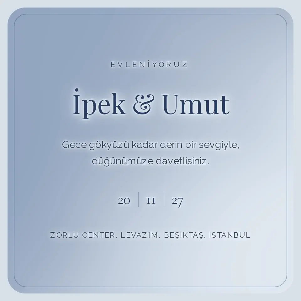 Sedef Safir Davetiye Web Sitesi