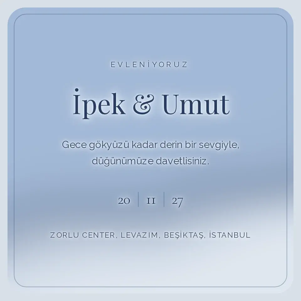 Safir Sedef Davetiye Web Sitesi — Sis Hareket