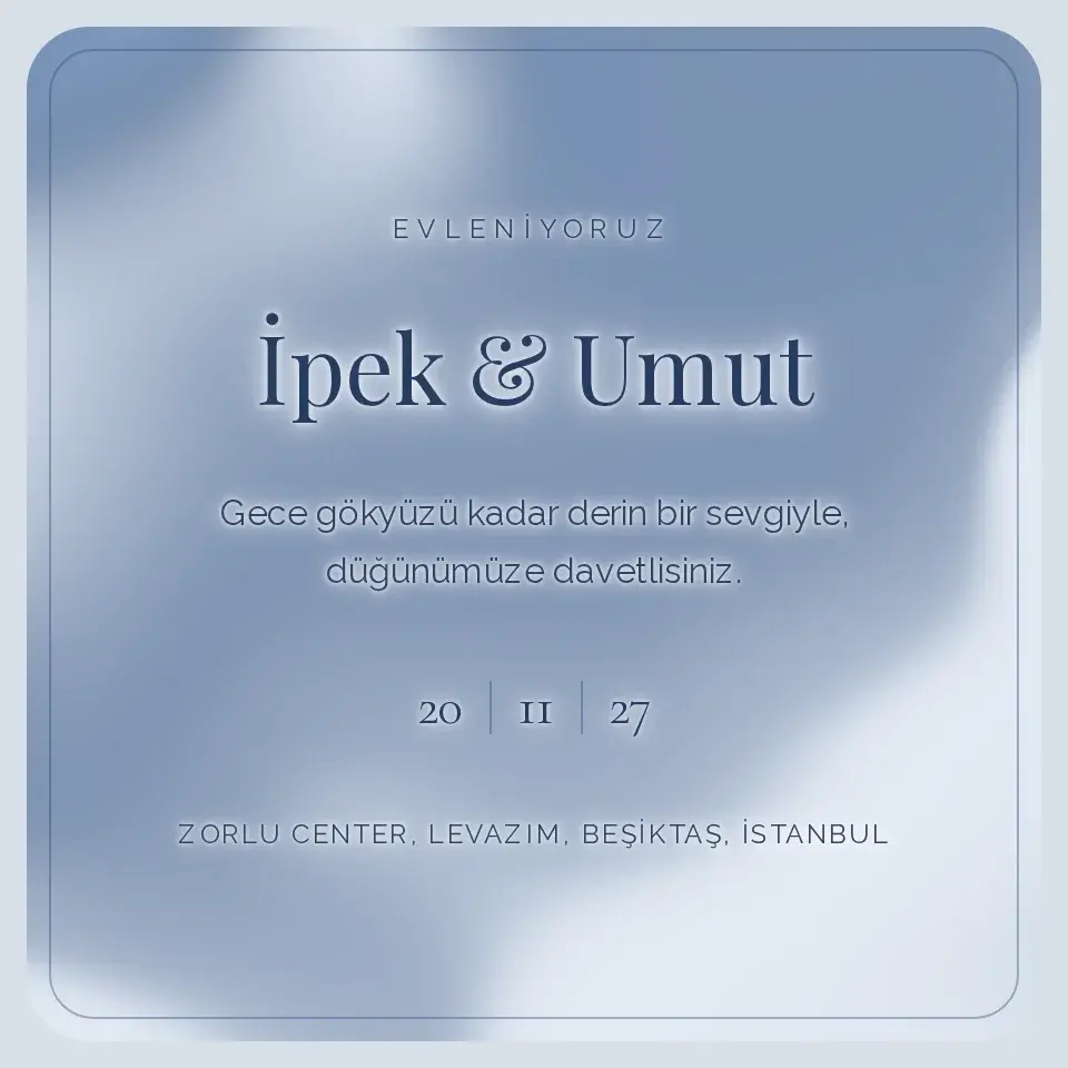 Safir Sedef Davetiye Web Sitesi — Zarif Hareket